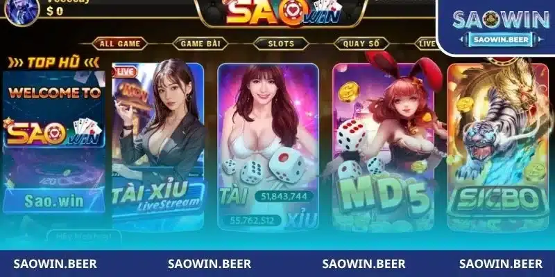 giao dien cong game bai dang cap Giao diện cổng game bài đẳng cấp